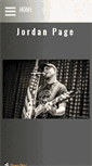 Mobile Screenshot of jordanpagemusic.com